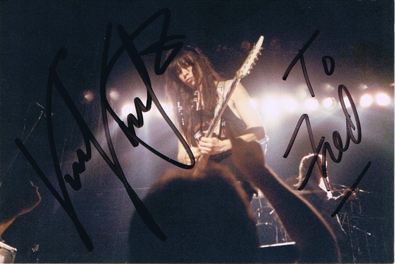 Vinnie Vincent - The Bayou- Wash. DC. -1988    signed.jpg