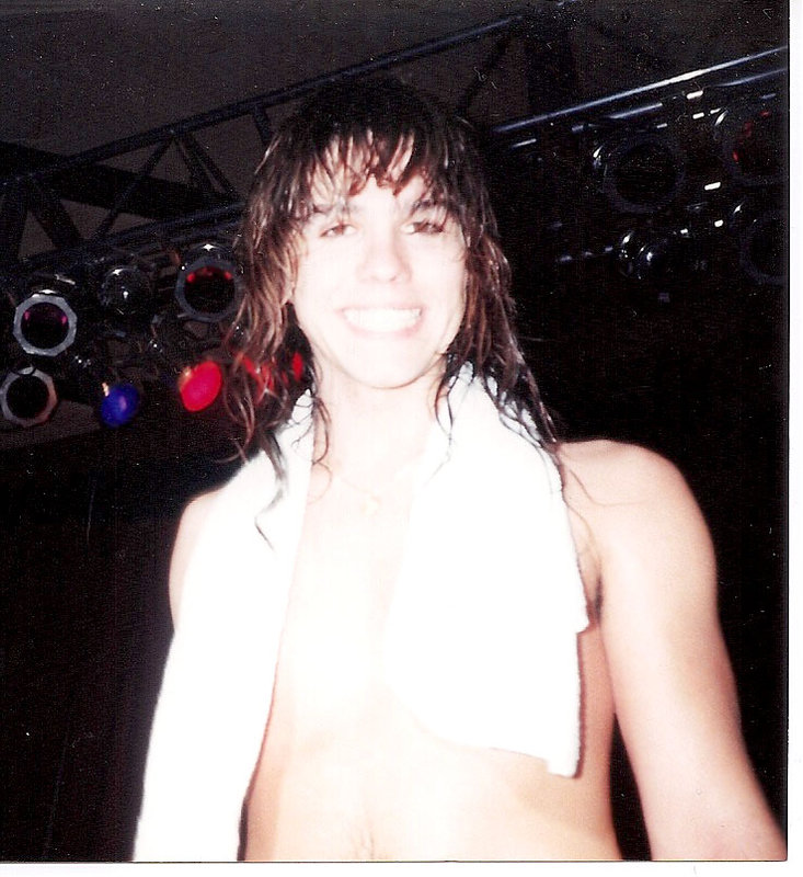 As I did with Dana, "Hey! Mark! Smile!"